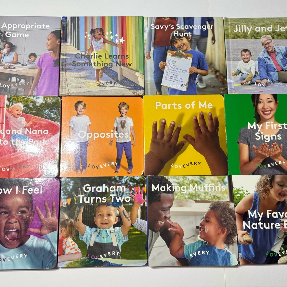 Lot of LOVEVERY Board Books
